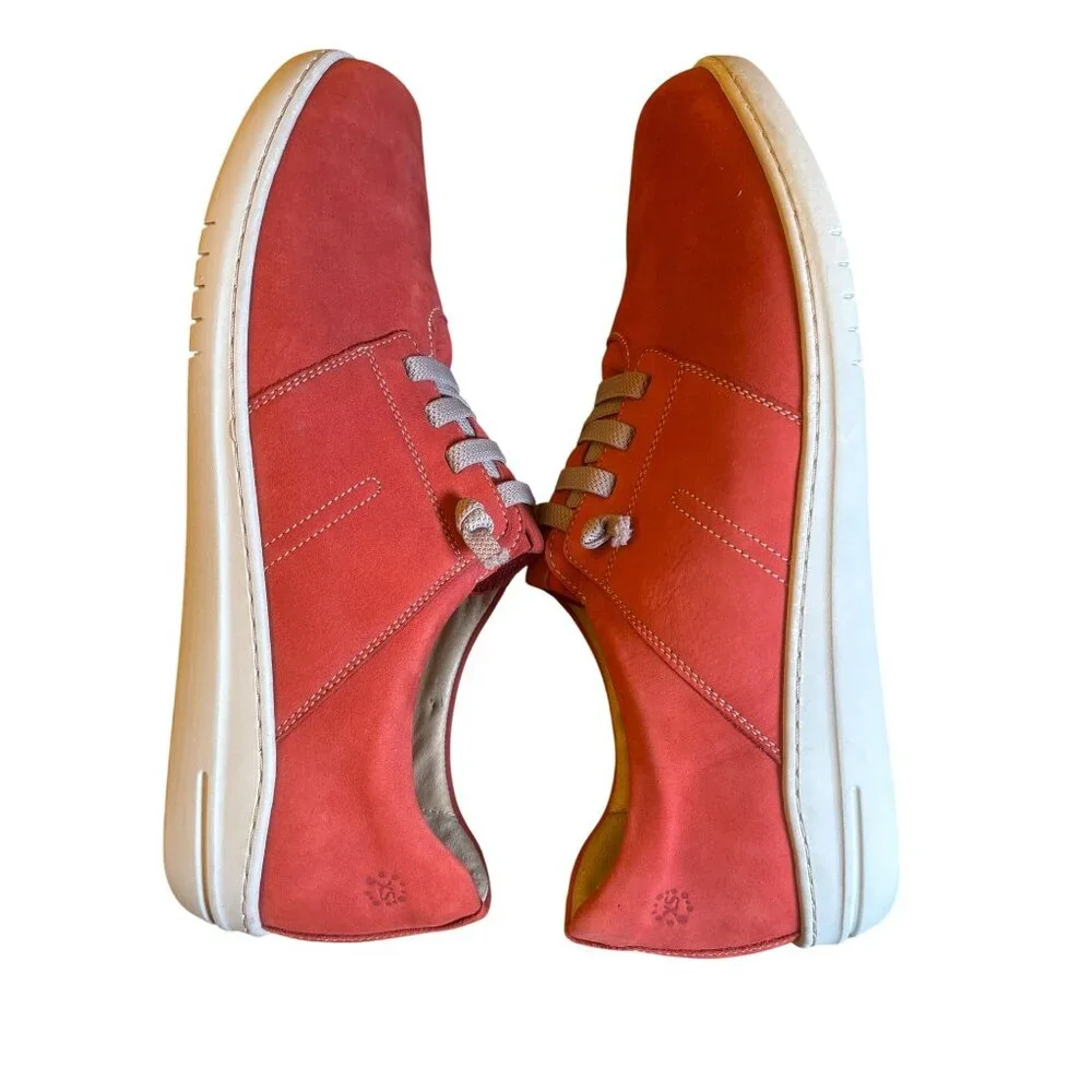 Hartjes XS Size 10 Flex Coral Nubuck Oxford Austria NWOB Comfort Cork‎ Footbed